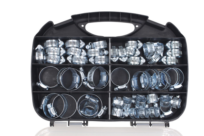 Spændebånd sortimentsæske 64 dele